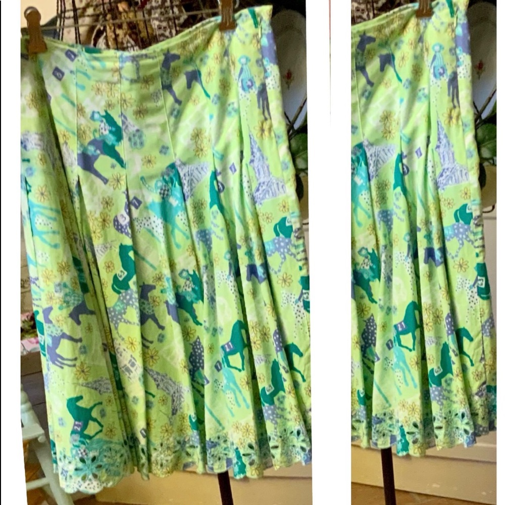 Lilly Pulitzer Skirt Scaalloped Size 10 🌸 Nice